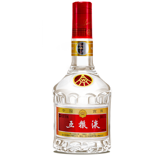 中国白酒 五粮液　500ml 52度 2021年製造（バラ売り可能）中国酒
